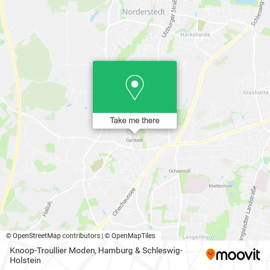 Карта Knoop-Troullier Moden