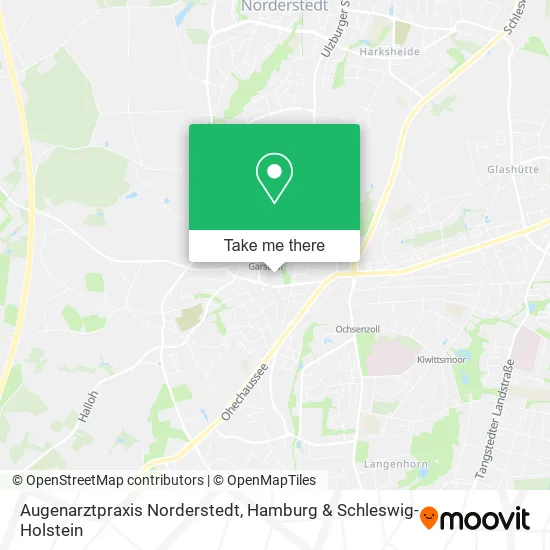 Карта Augenarztpraxis Norderstedt