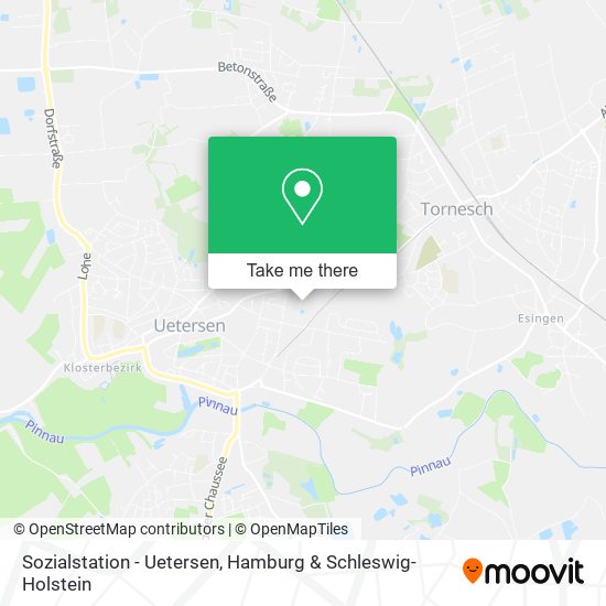 Sozialstation - Uetersen map