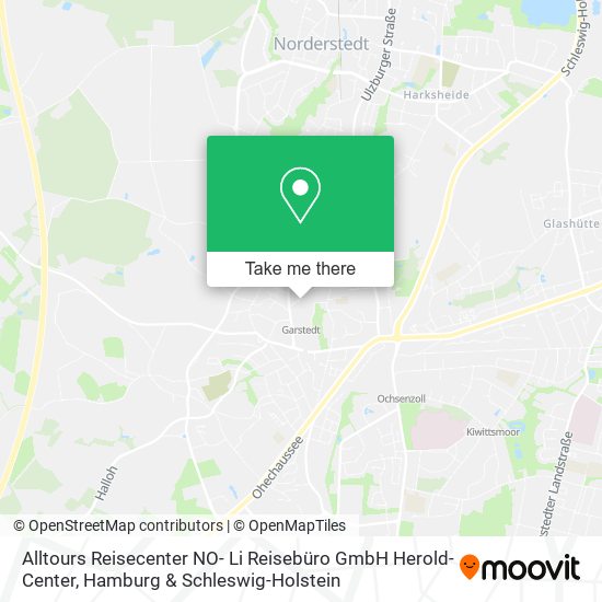 Alltours Reisecenter NO- Li Reisebüro GmbH Herold- Center map