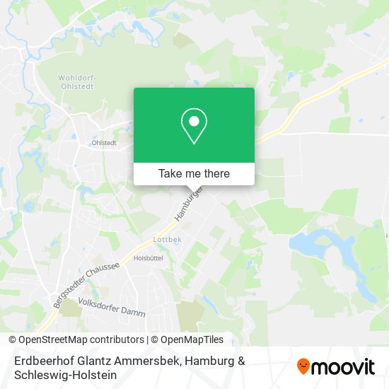 Erdbeerhof Glantz Ammersbek map