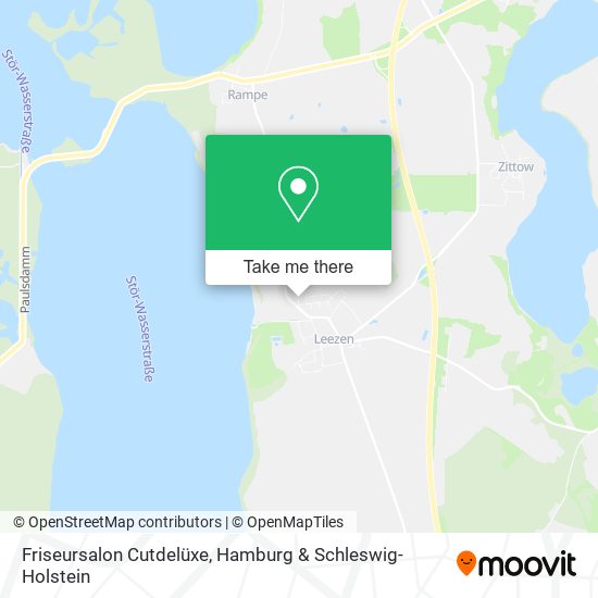 Friseursalon Cutdelüxe map