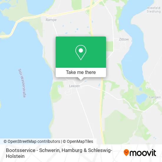 Карта Bootsservice - Schwerin