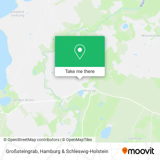 Карта Großsteingrab