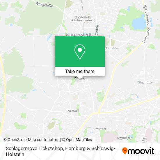 Schlagermove Ticketshop map