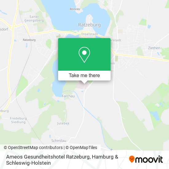 Ameos Gesundheitshotel Ratzeburg map