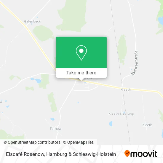 Eiscafé Rosenow map