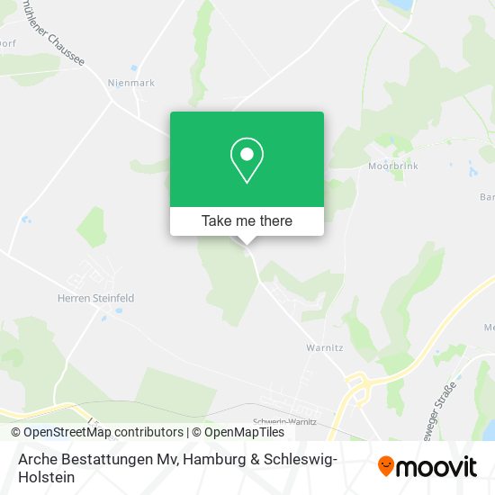 Arche Bestattungen Mv map