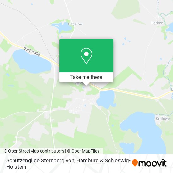 Schützengilde Sternberg von map