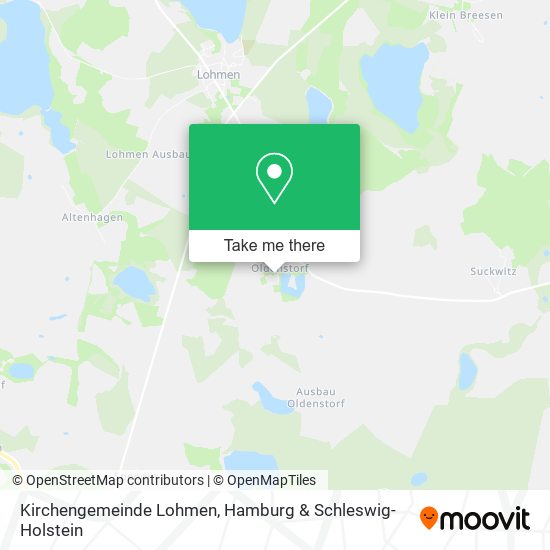 Kirchengemeinde Lohmen map