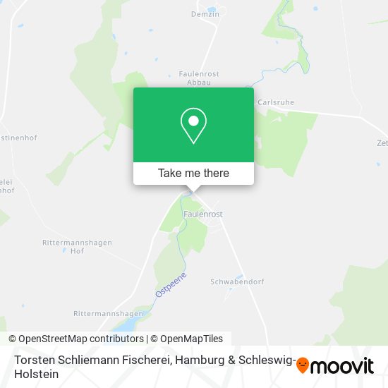 Torsten Schliemann Fischerei map