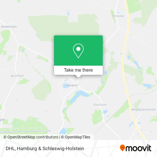 DHL map