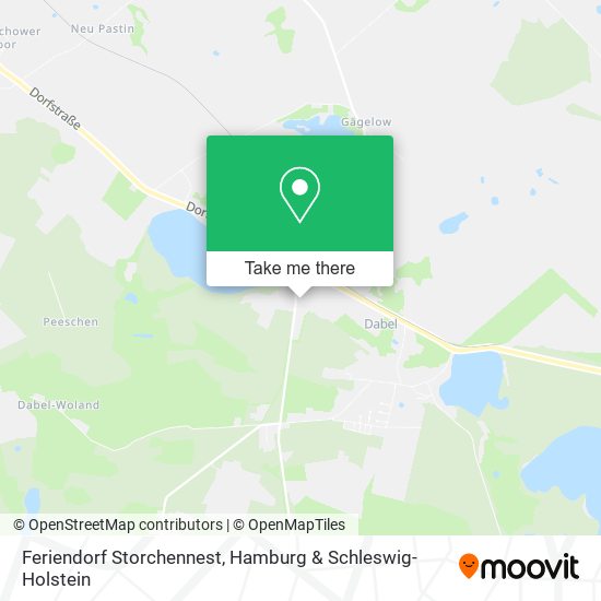 Feriendorf Storchennest map