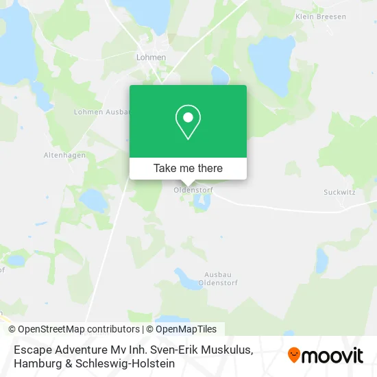 Карта Escape Adventure Mv Inh. Sven-Erik Muskulus