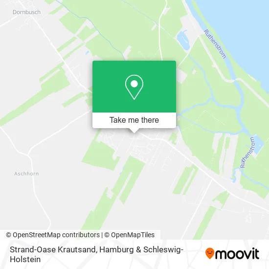 Карта Strand-Oase Krautsand