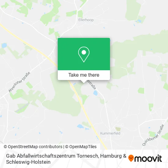 Карта Gab Abfallwirtschaftszentrum Tornesch