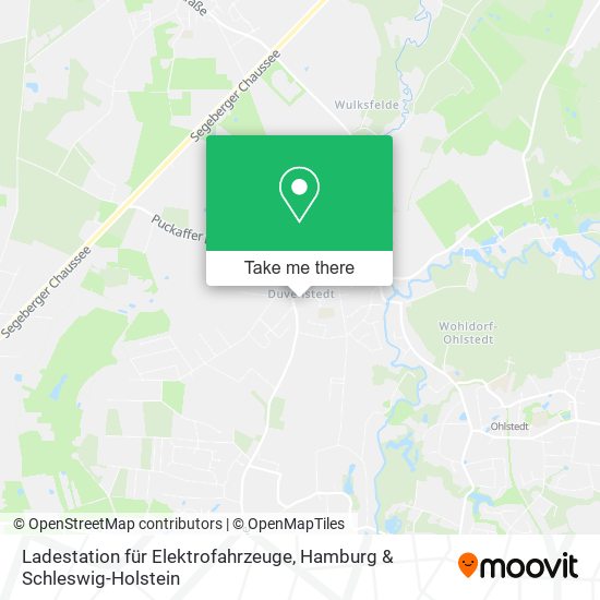Ladestation für Elektrofahrzeuge map