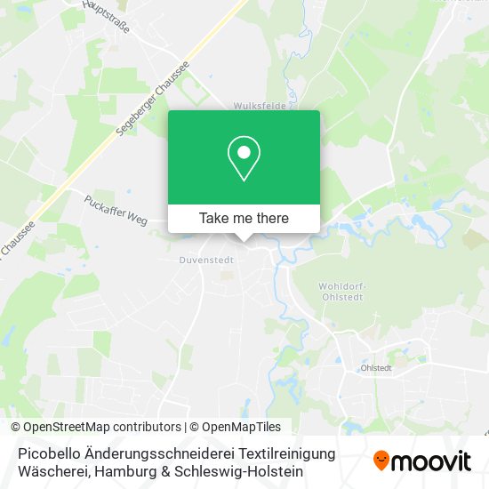 Picobello Änderungsschneiderei Textilreinigung Wäscherei map