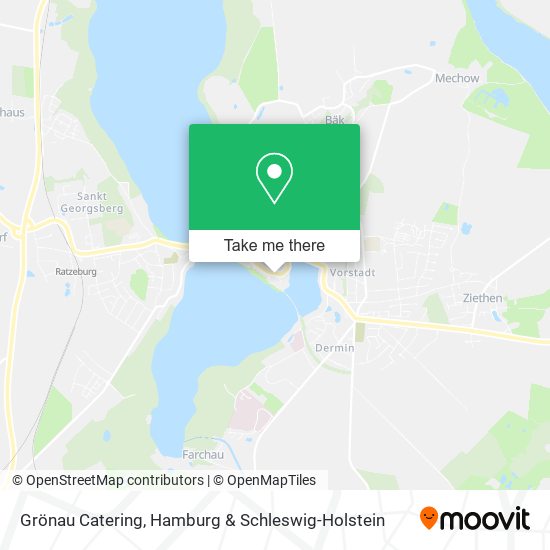 Grönau Catering map