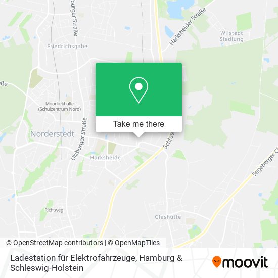 Ladestation für Elektrofahrzeuge map