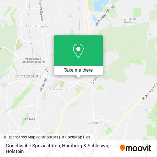 Griechische Spezialitäten map
