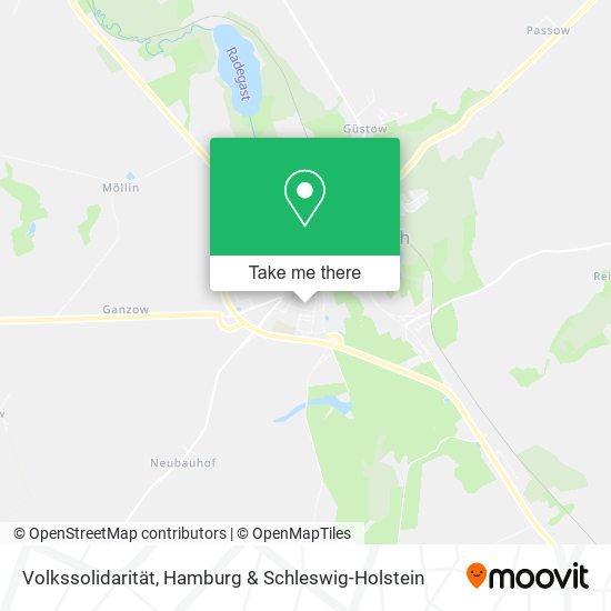 Volkssolidarität map