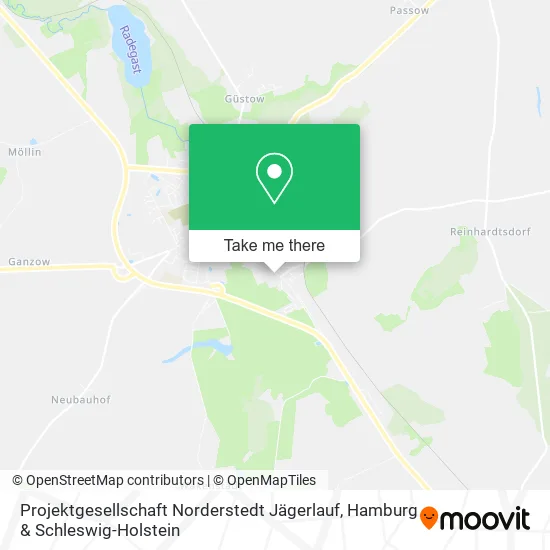 Карта Projektgesellschaft Norderstedt Jägerlauf