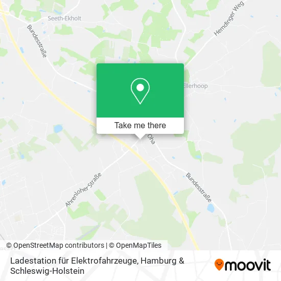 Карта Ladestation für Elektrofahrzeuge