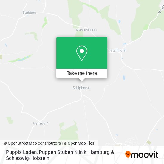 Puppis Laden, Puppen Stuben Klinik map