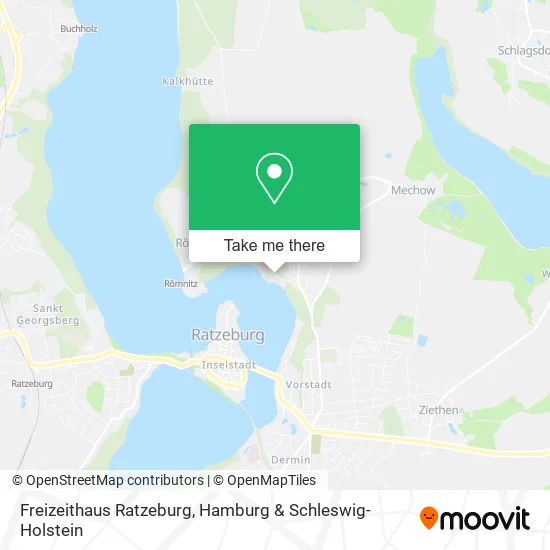 Карта Freizeithaus Ratzeburg
