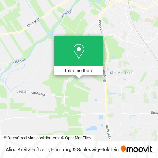 Alina Kreitz Fußzeile map