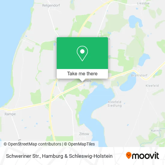 Карта Schweriner Str.