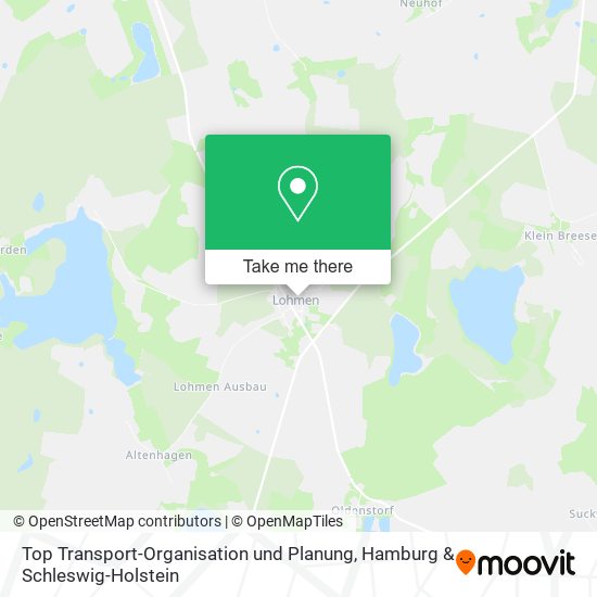 Top Transport-Organisation und Planung map