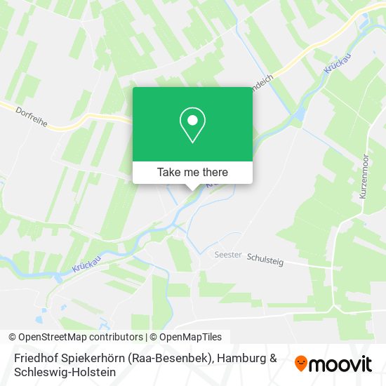 Friedhof Spiekerhörn (Raa-Besenbek) map