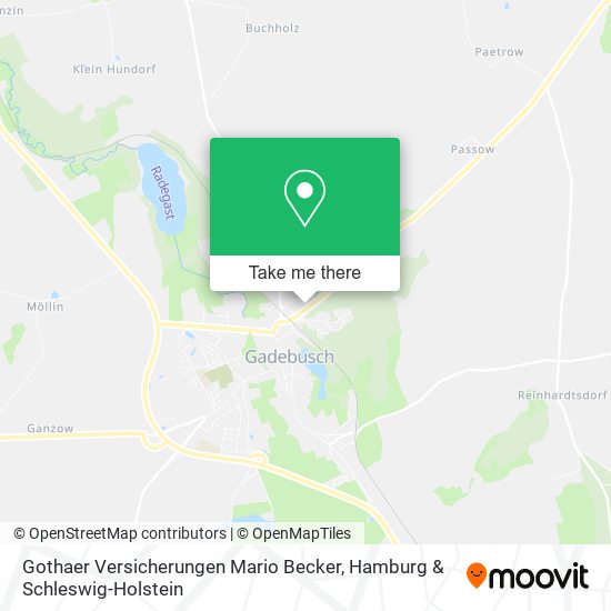 Gothaer Versicherungen Mario Becker map