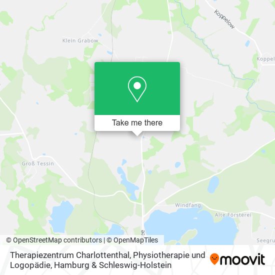Therapiezentrum Charlottenthal, Physiotherapie und Logopädie map