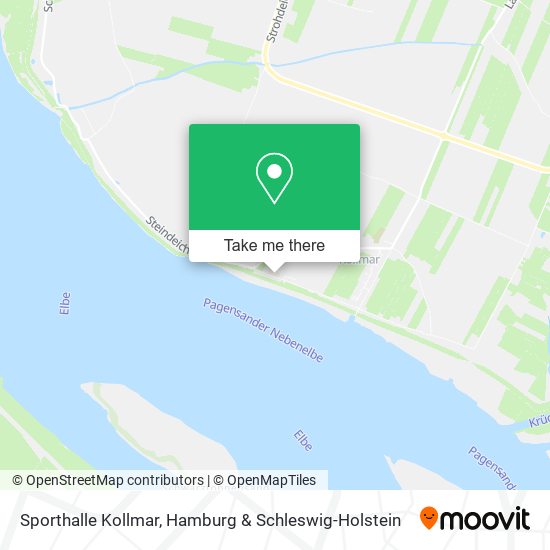 Sporthalle Kollmar map