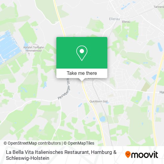 La Bella Vita Italienisches Restaurant map