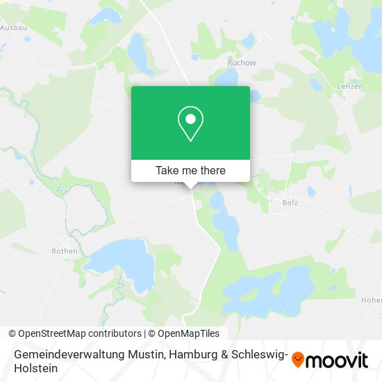 Gemeindeverwaltung Mustin map