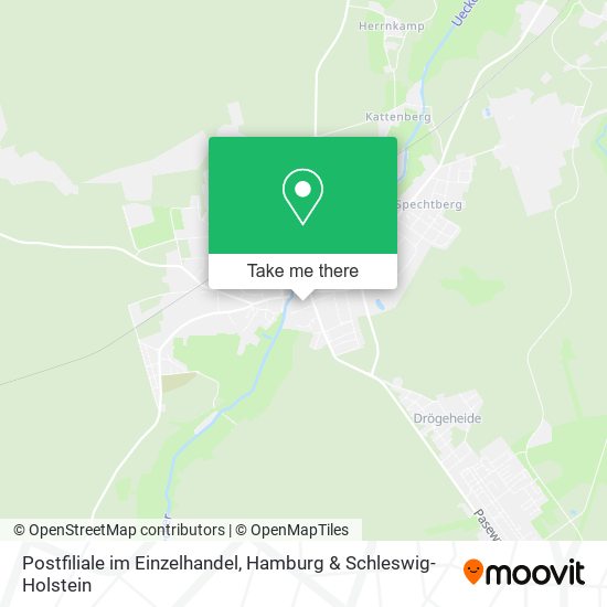 Postfiliale im Einzelhandel map