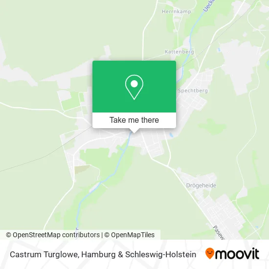 Castrum Turglowe map