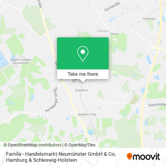 Famila - Handelsmarkt Neumünster GmbH & Co map