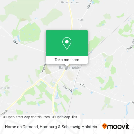 Карта Home on Demand