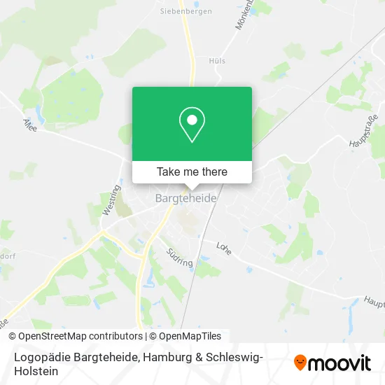 Карта Logopädie Bargteheide
