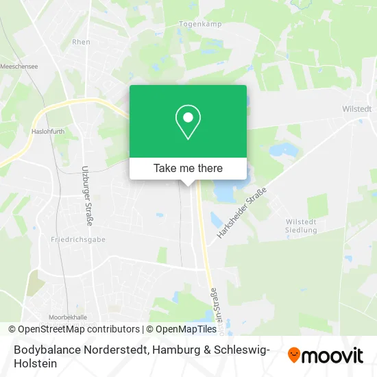 Карта Bodybalance Norderstedt