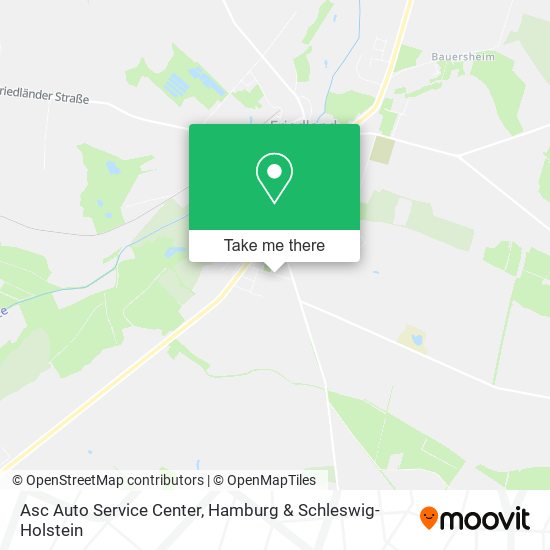 Asc Auto Service Center map