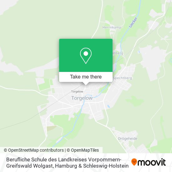 Berufliche Schule des Landkreises Vorpommern-Greifswald Wolgast map