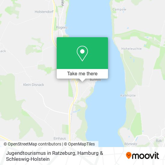Jugendtourismus in Ratzeburg map
