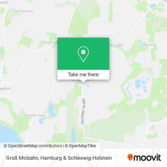 Карта Groß Molzahn