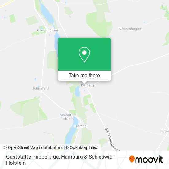 Gaststätte Pappelkrug map